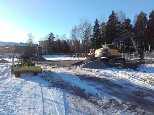 Grund för att ställa baracker på